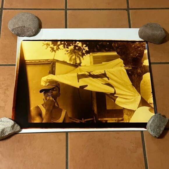 Janine Gordon Photograph 20x24" C-print Edition Signed Haiti Boy Chilln Portrait - Picture 6 of 7